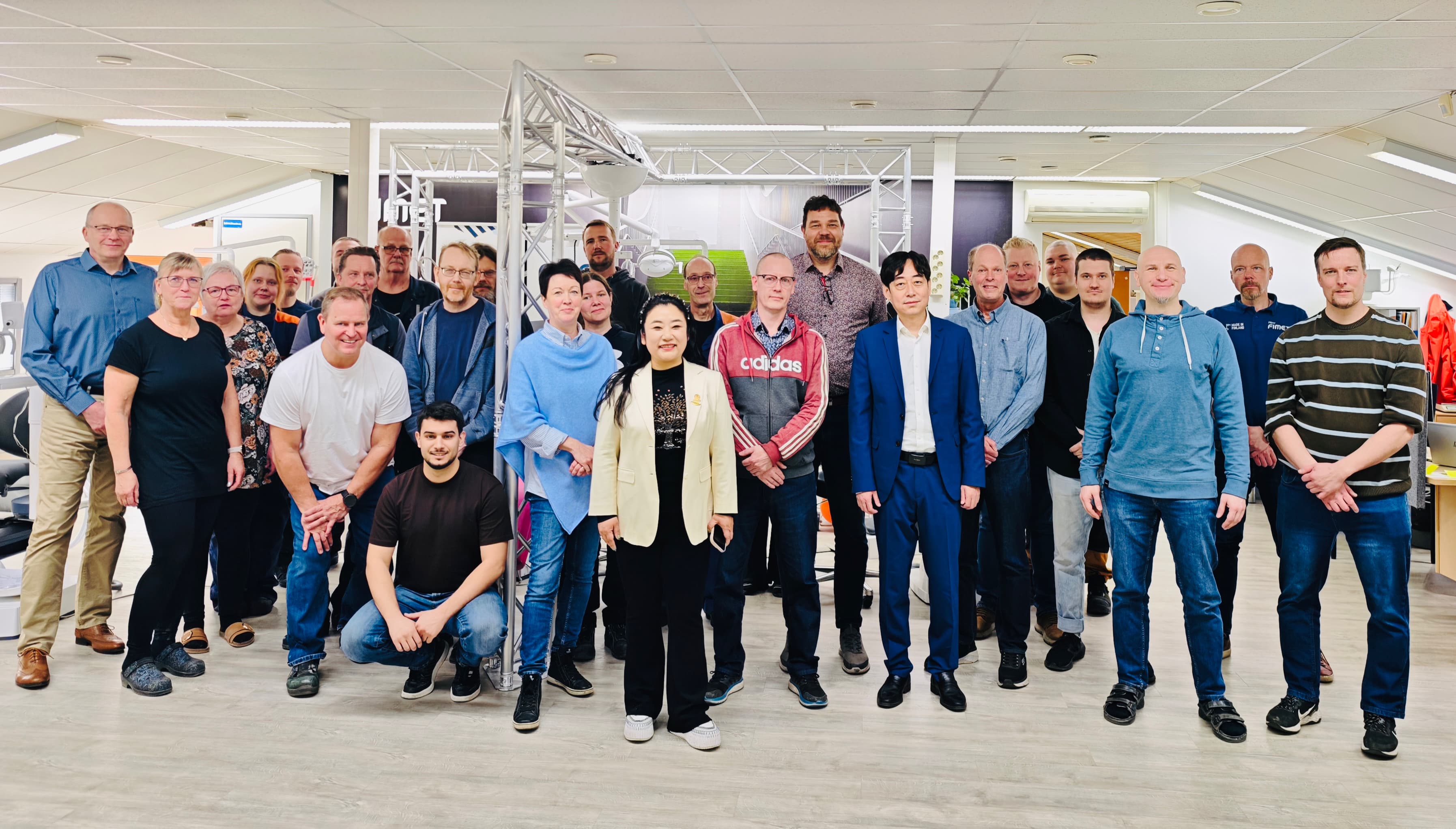 Yhteistyö Kiinan ja Suomen välillä vahvistuu – vierailu Fimet Oy:ssä